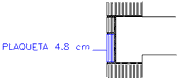 Plaquetas 4.8 cm