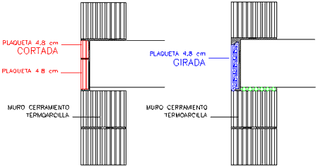 Plaqueta Girada